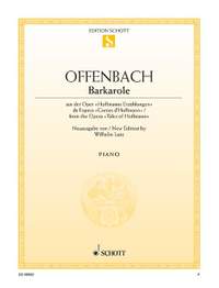 Offenbach, J: Barcarolle