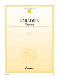 Paradisi, P D: Toccata A-Dur A major