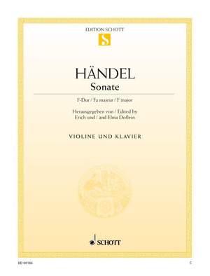 Handel, G F: Sonata F major