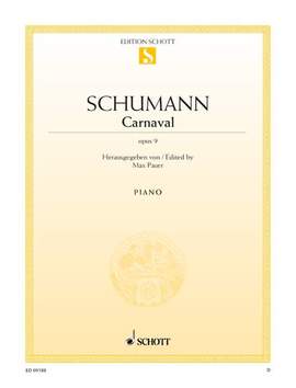 Schumann, R: Carnaval op. 9