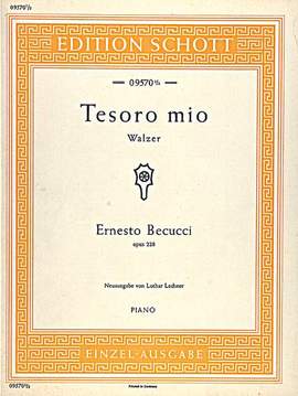 Becucci, E: Tesoro mio D major D major op. 228