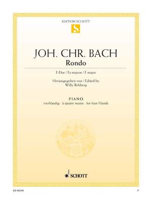 Bach, J C: Rondo F-Dur F major