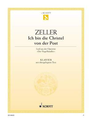 Zeller, C: Ich bin die Christel von der Post