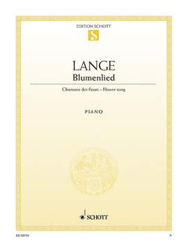 Lange, G: Flower Song op. 39