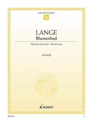 Lange, G: Flower Song op. 39