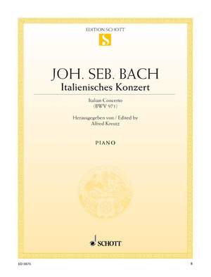 Bach, J S: Italian Concerto BWV 971