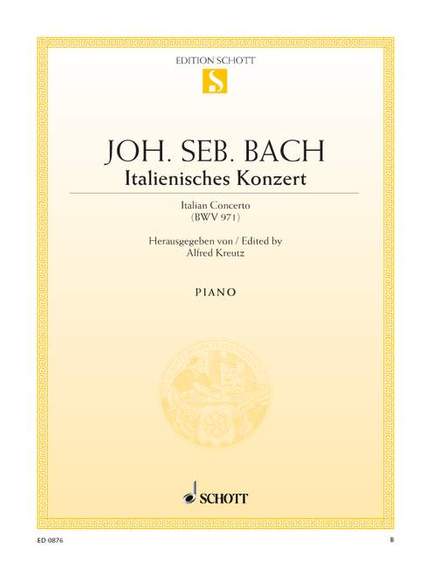 Bach, J S: Italian Concerto BWV 971