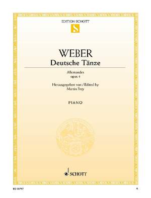 Weber: Deutsche Tänze op. 4