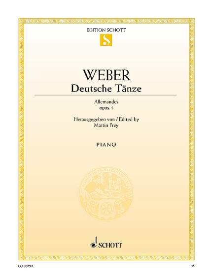 Weber: Deutsche Tänze op. 4