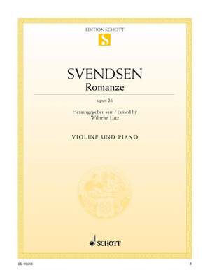Svendsen, J S: Romance op. 26
