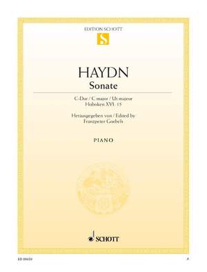Haydn, J: Sonata C Major Hob. XVI:15