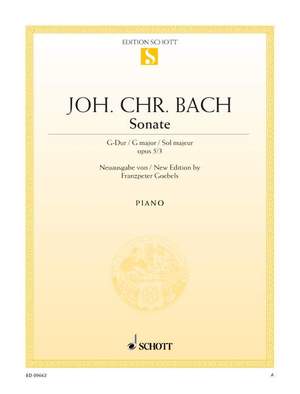 Bach, J C: Sonata G major op. 5/3