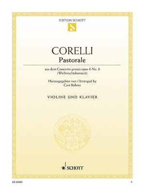 Corelli, A: Pastorale G major op. 6/8