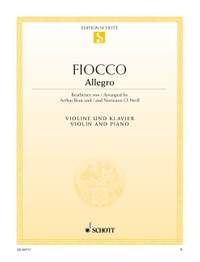 Fiocco, J: Allegro