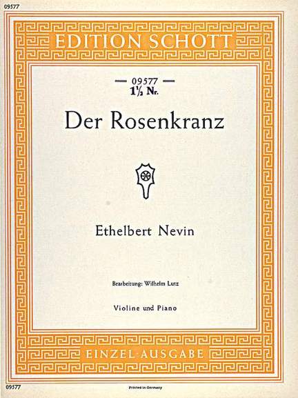 Nevin, E: The Rosary