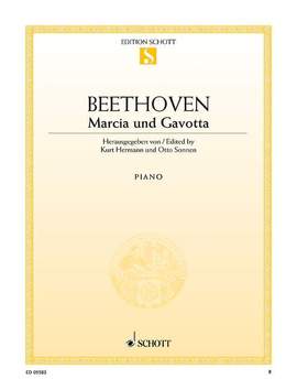 Beethoven: Marcia C major / Gavotta F major op. 45
