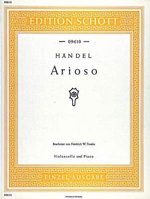 Handel, G F: Arioso