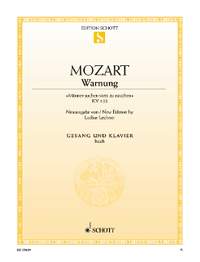 Mozart, W A: Warnung KV 433