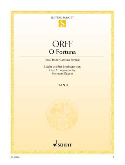 Orff, C: O Fortuna