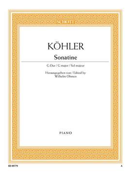 Koehler, L: Sonatine G-Dur G major