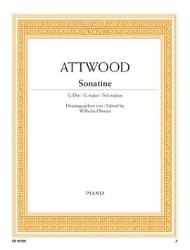 Attwood, T: Sonatina G major G major