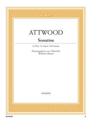 Attwood, T: Sonatine G-Dur G major