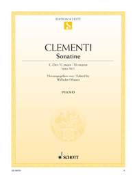 Clementi, M: Sonatina C major op. 36/1