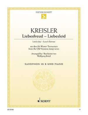 Kreisler: Liebesfreud - Liebesleid