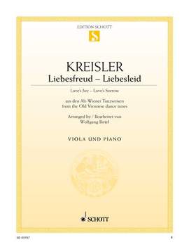 Kreisler: Liebesfreud - Liebesleid