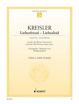 Kreisler: Liebesfreud - Liebesleid