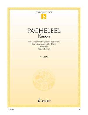 Pachelbel, J: Kanon