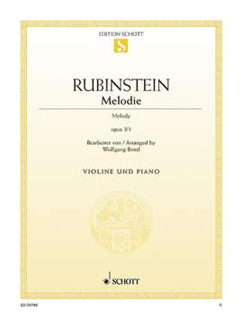 Rubinstejn, G: Melodie op. 3/1