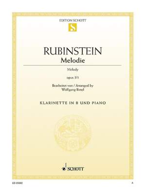 Rubinstejn, G: Melody op. 3/1