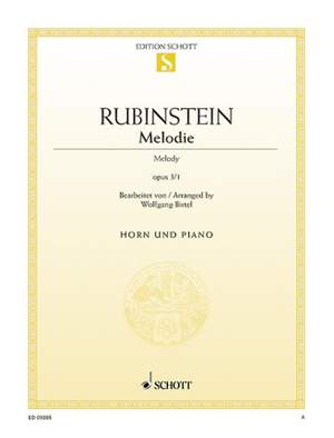 Rubinstejn, G: Melodie op. 3/1