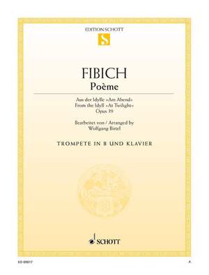Fibich, Z: Poème op. 39
