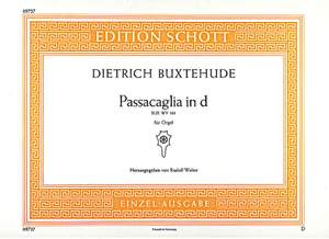 Buxtehude, D: Passacaglia in d BUX WV 161