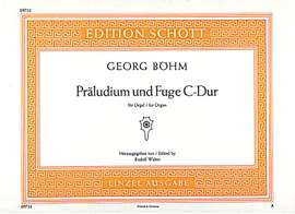 Boehm, G: Präludium und Fuge C-Dur C major
