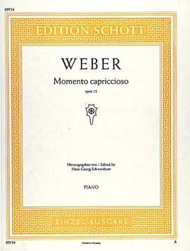 Weber: Momento capriccioso op. 12