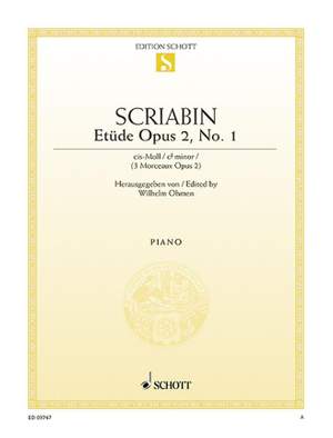 Scriabin: Etude C-sharp minor op. 2/1