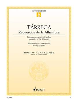 Tárrega, F: Recuerdos de la Alhambra