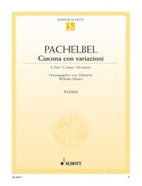 Pachelbel, J: Ciacona con variazioni C major