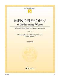 Mendelssohn: 6 Songs without Words op. 53