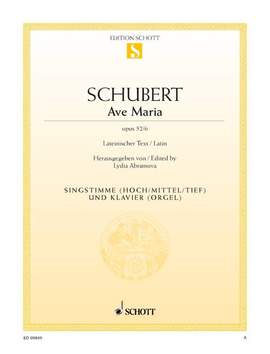 Schubert: Ave Maria op. 52/6