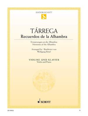 Tárrega, F: Recuerdos de la Alhambra