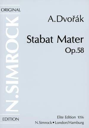 Dvořák, A: Stabat Mater op. 58
