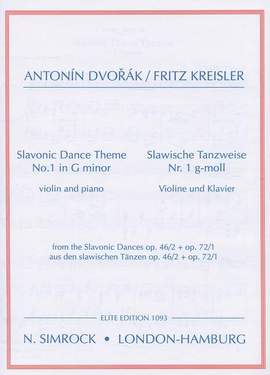 Dvořák, A: Slavonic Dance Theme