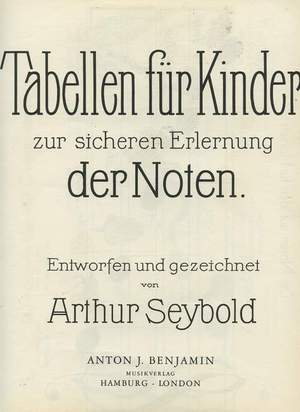 Seybold, A: Tabellen für Kinder