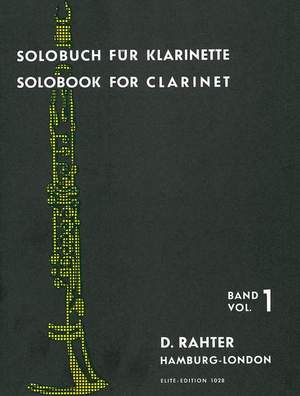 Solobook for Clarinet Vol. 1