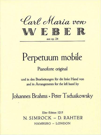 Weber: Perpetuum mobile op. 24