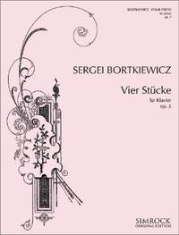 Bortkiewicz, S: Four Pieces op. 3